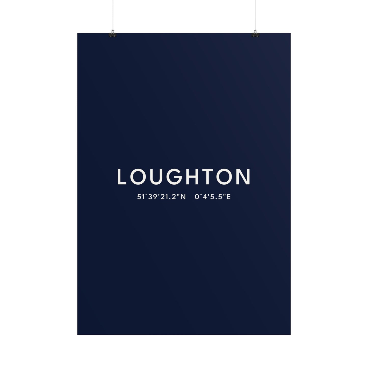 LOUGHTON — Coordinates Print