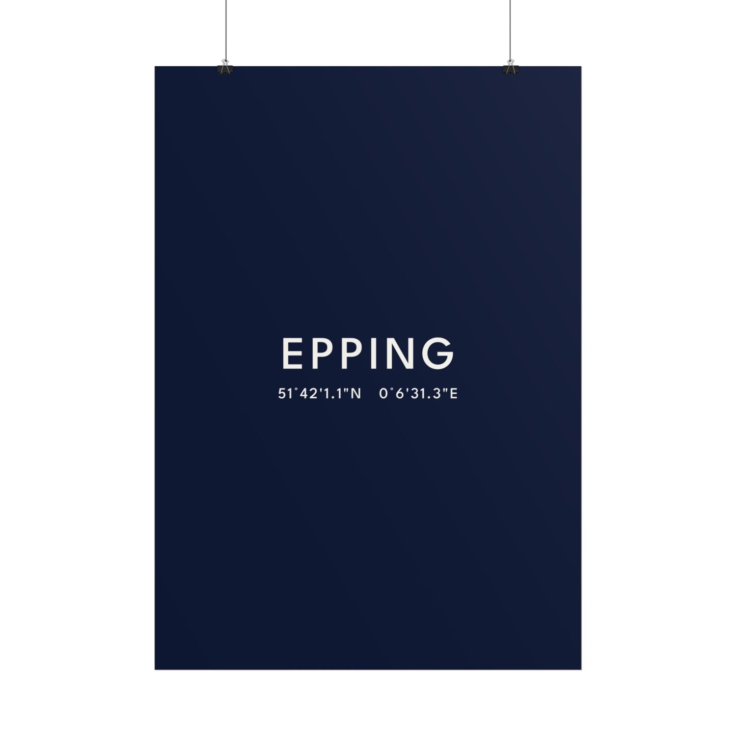 EPPING — Coordinates Print