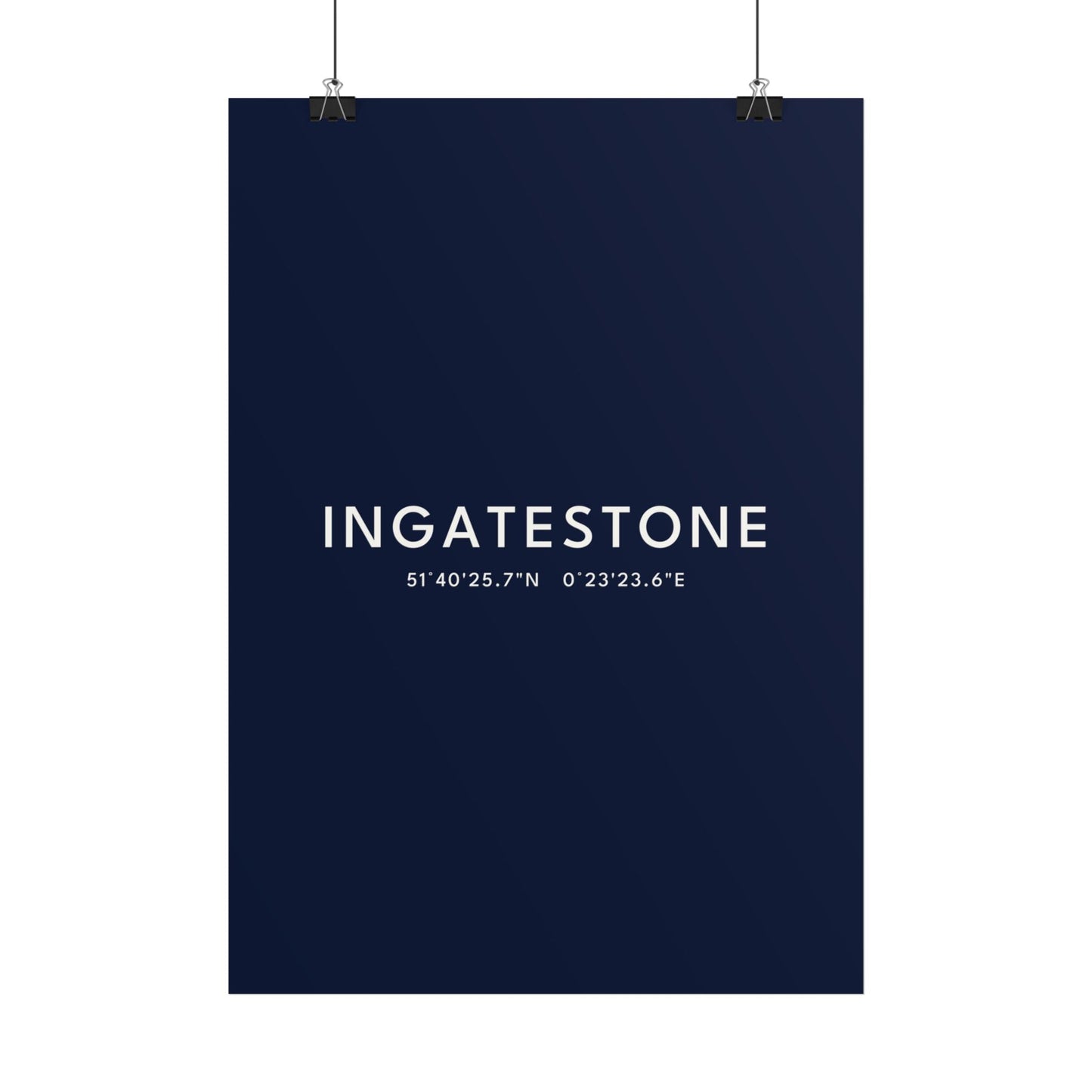 Ingatestone — Coordinates Print
