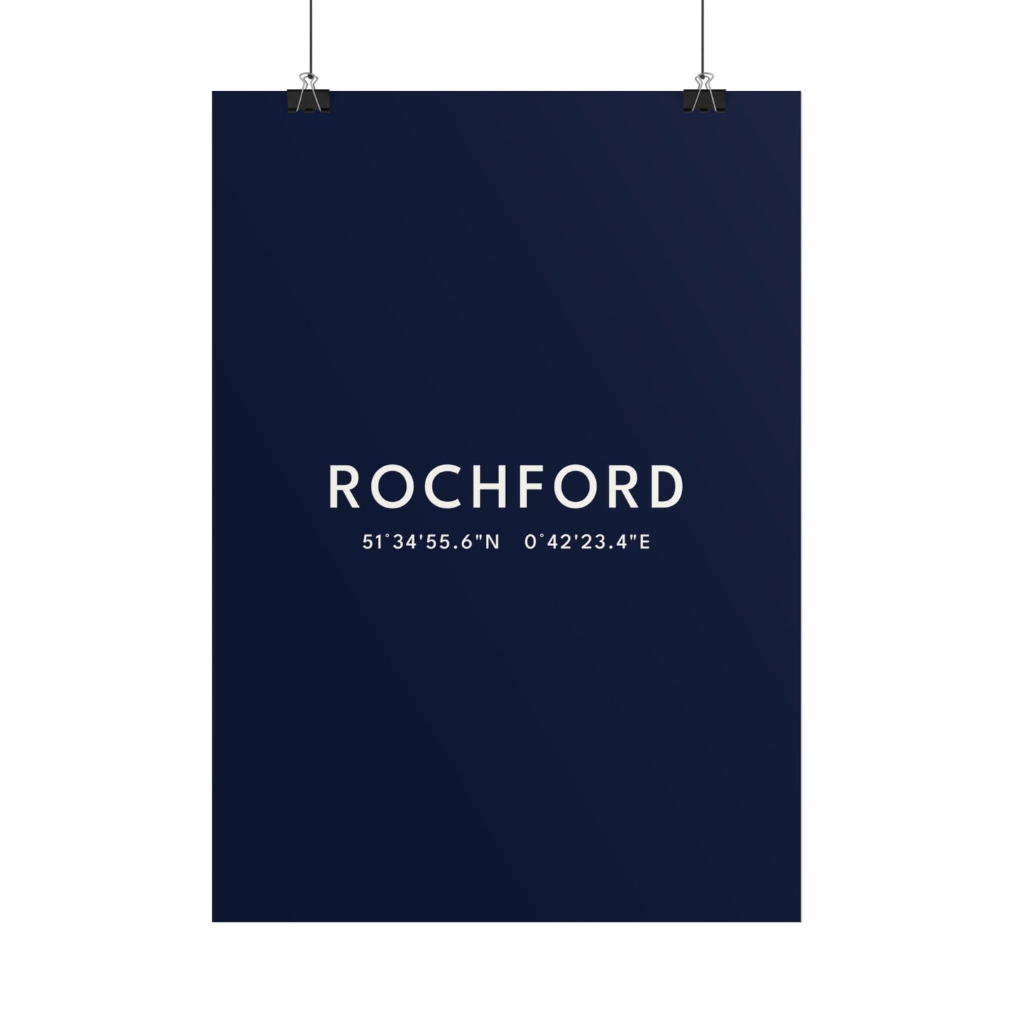 Rochford — Coordinates Print