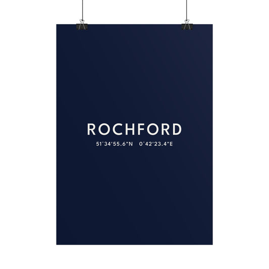 Rochford — Coordinates Print