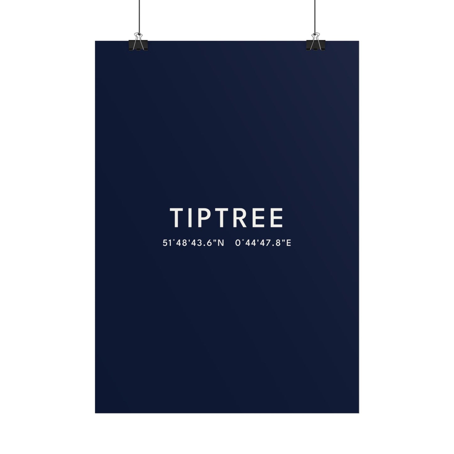 Tiptree — Coordinates Print