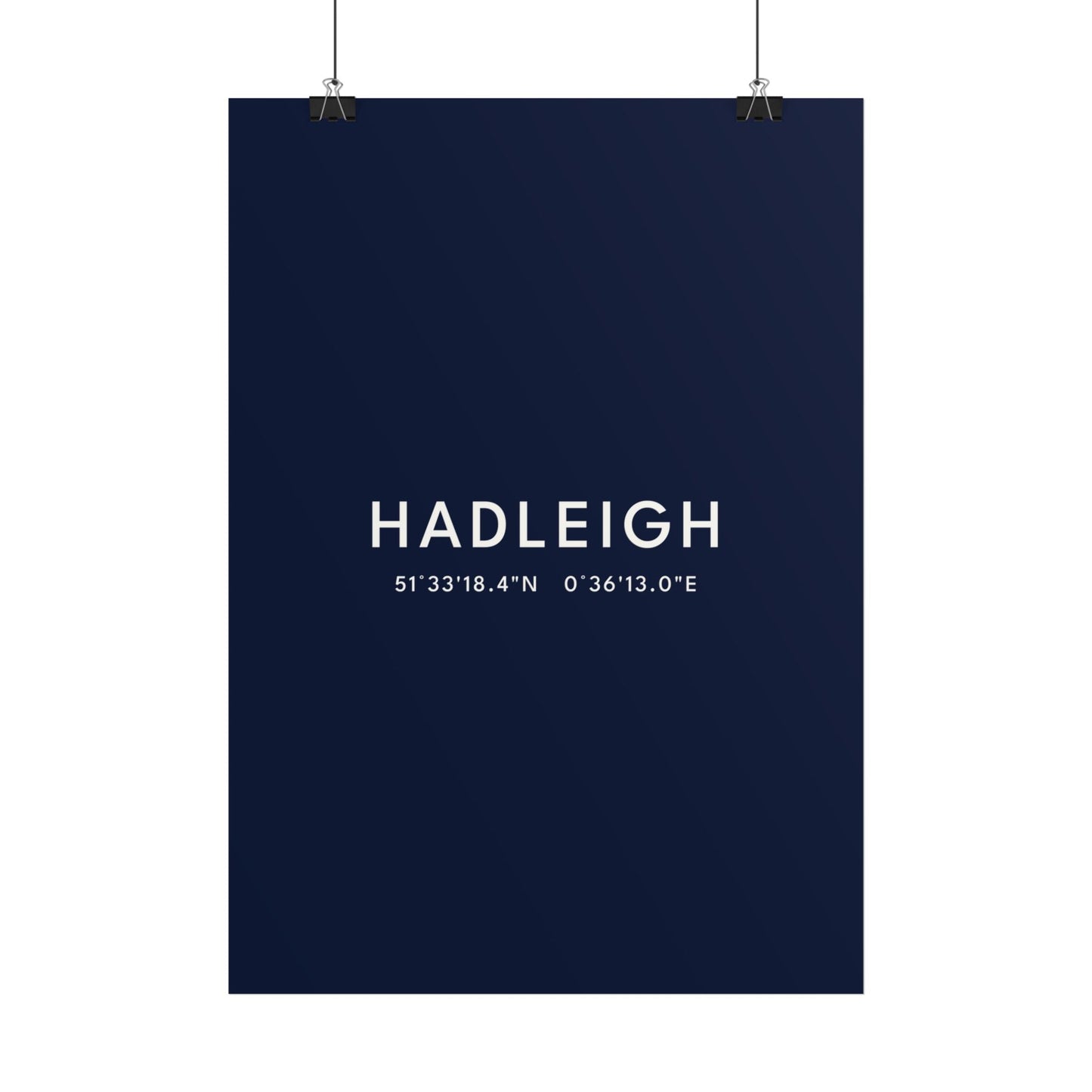 Hadleigh — Coordinates Print