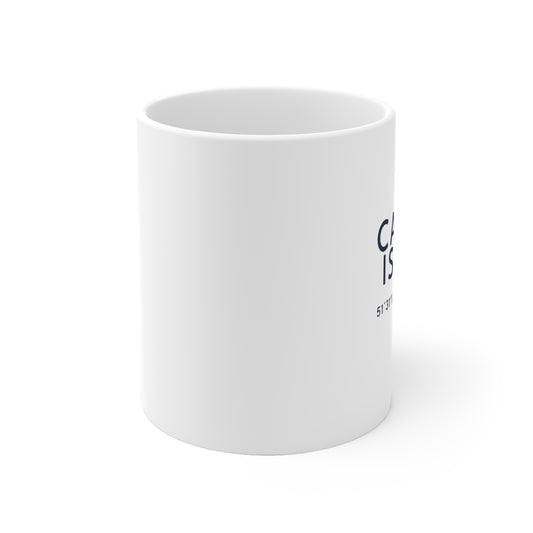 Canvey Island — Coordinates Ceramic Mug
