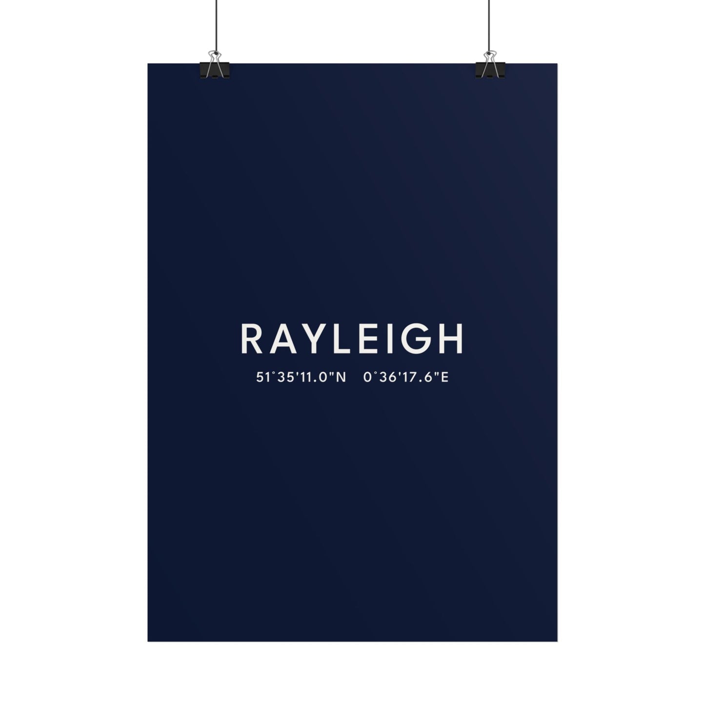 Rayleigh — Coordinates Print
