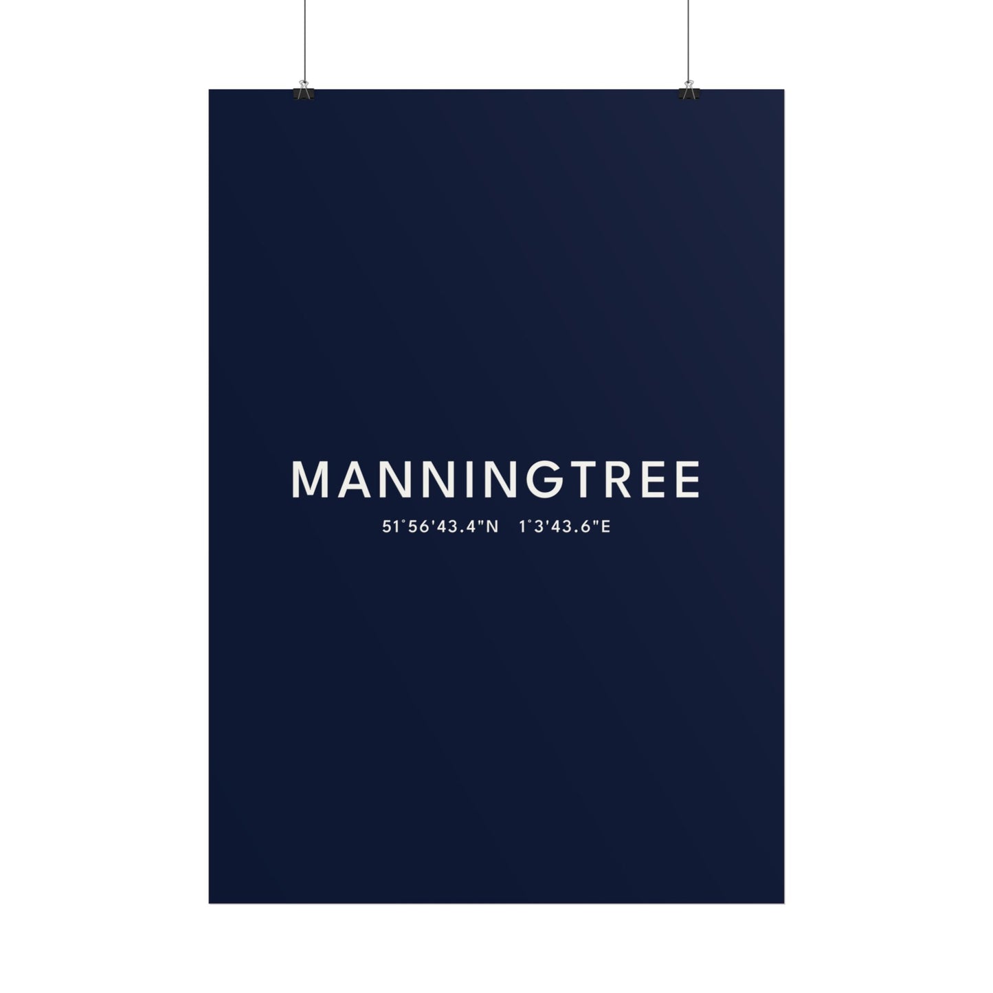 MANNINGTREE — Coordinates Print