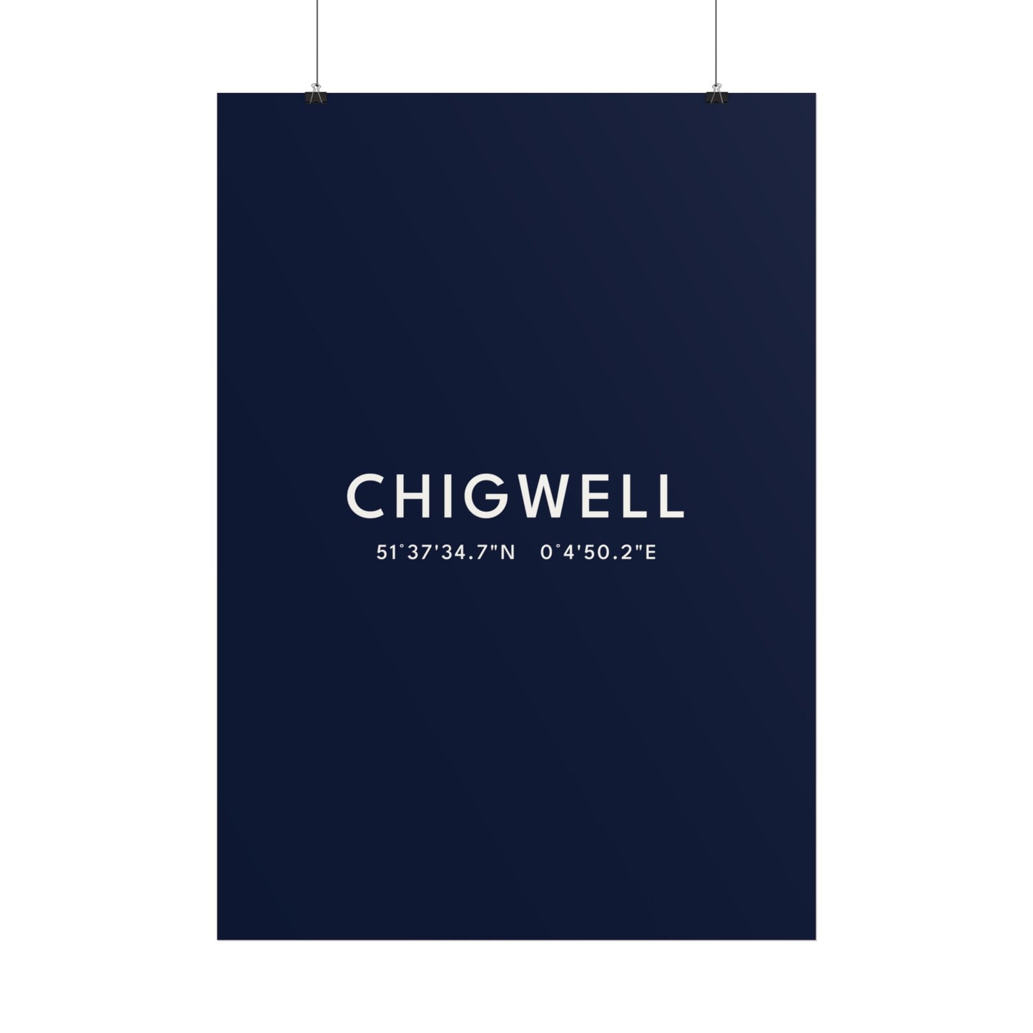 CHIGWELL — Coordinates Print