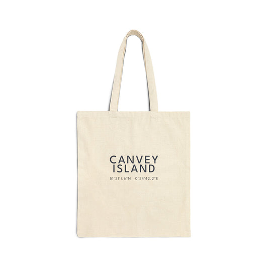 Canvey Island — Coordinates Natural Tote
