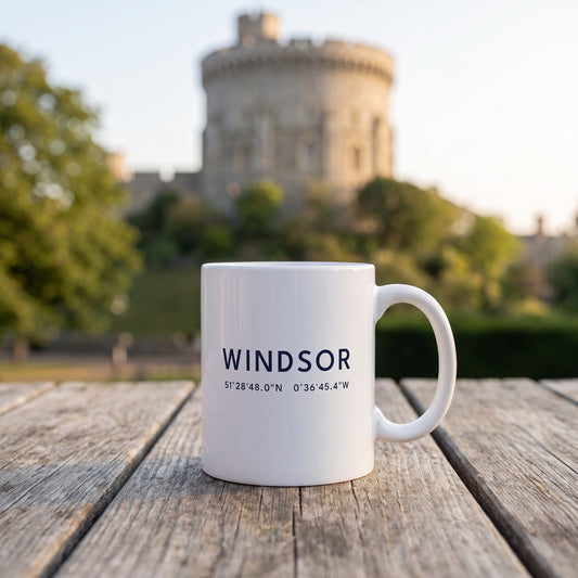 Windsor — Coordinates Ceramic Mug