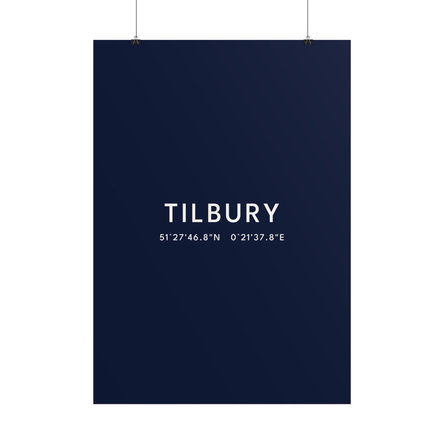 TILBURY — Coordinates Print