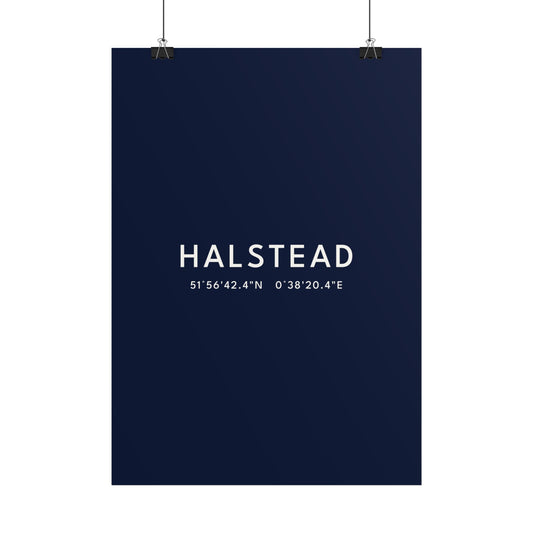 Halstead — Coordinates Print