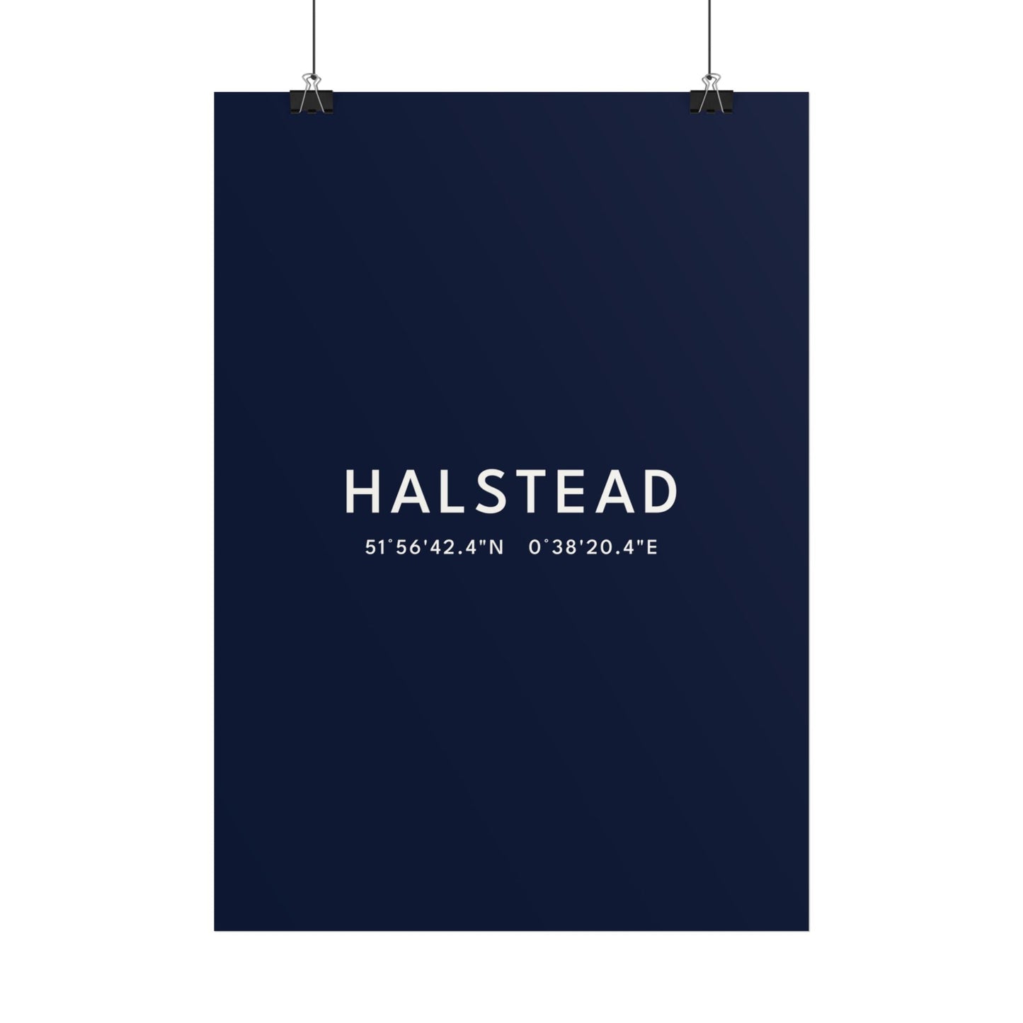 Halstead — Coordinates Print