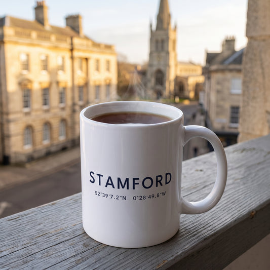 Stamford — Coordinates Ceramic Mug