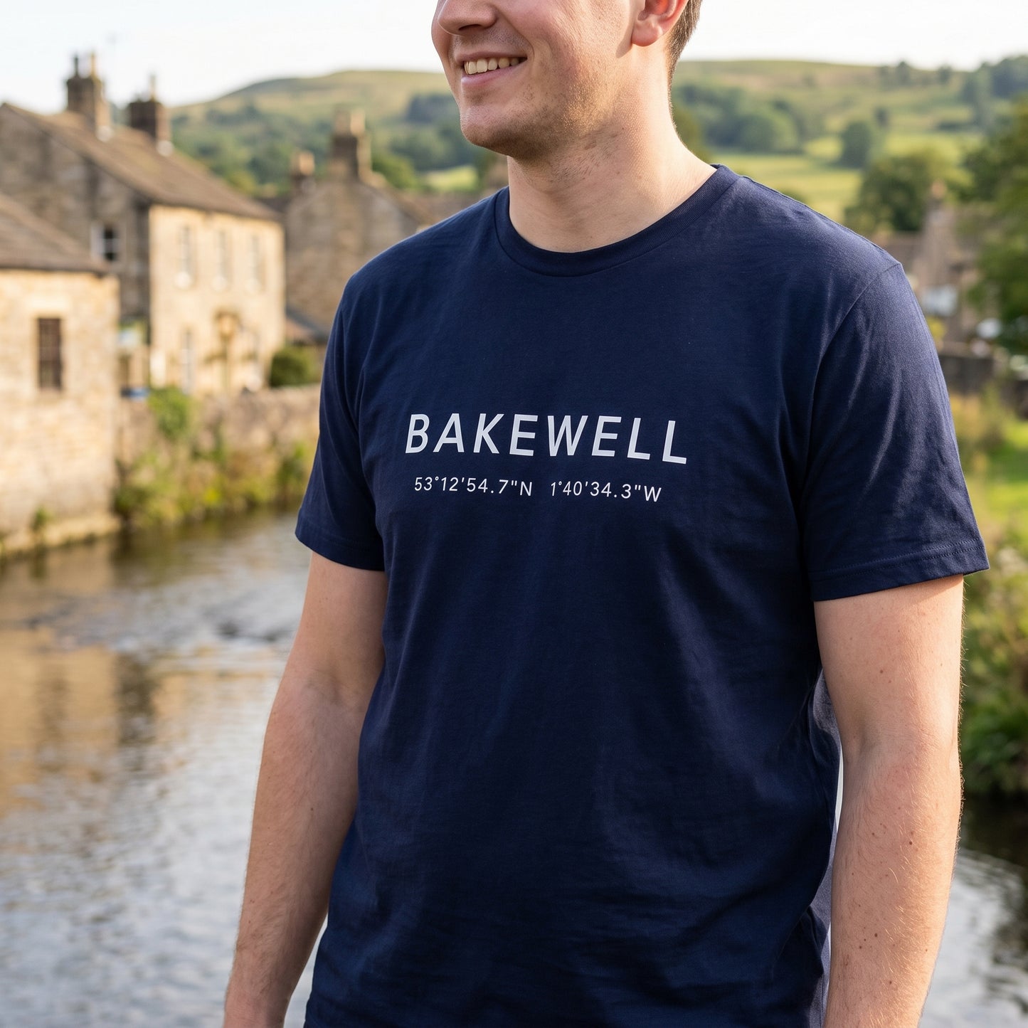 Bakewell — Coordinates Navy Tee