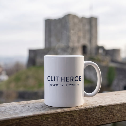 Clitheroe — Coordinates Ceramic Mug