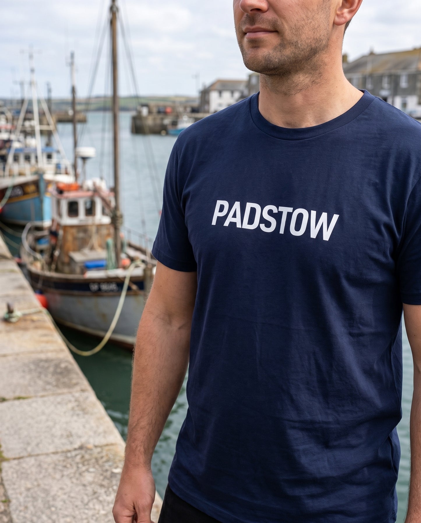 Padstow — Navy Tee