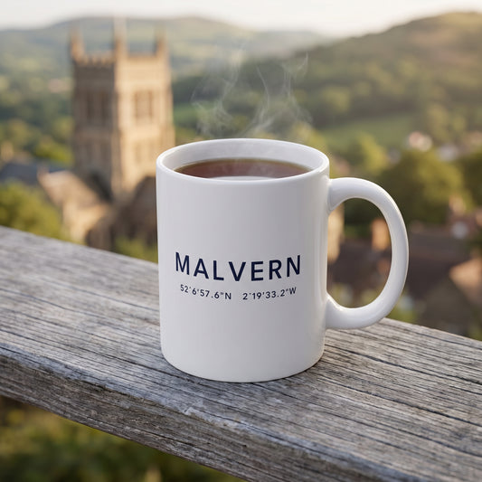Malvern — Coordinates Ceramic Mug