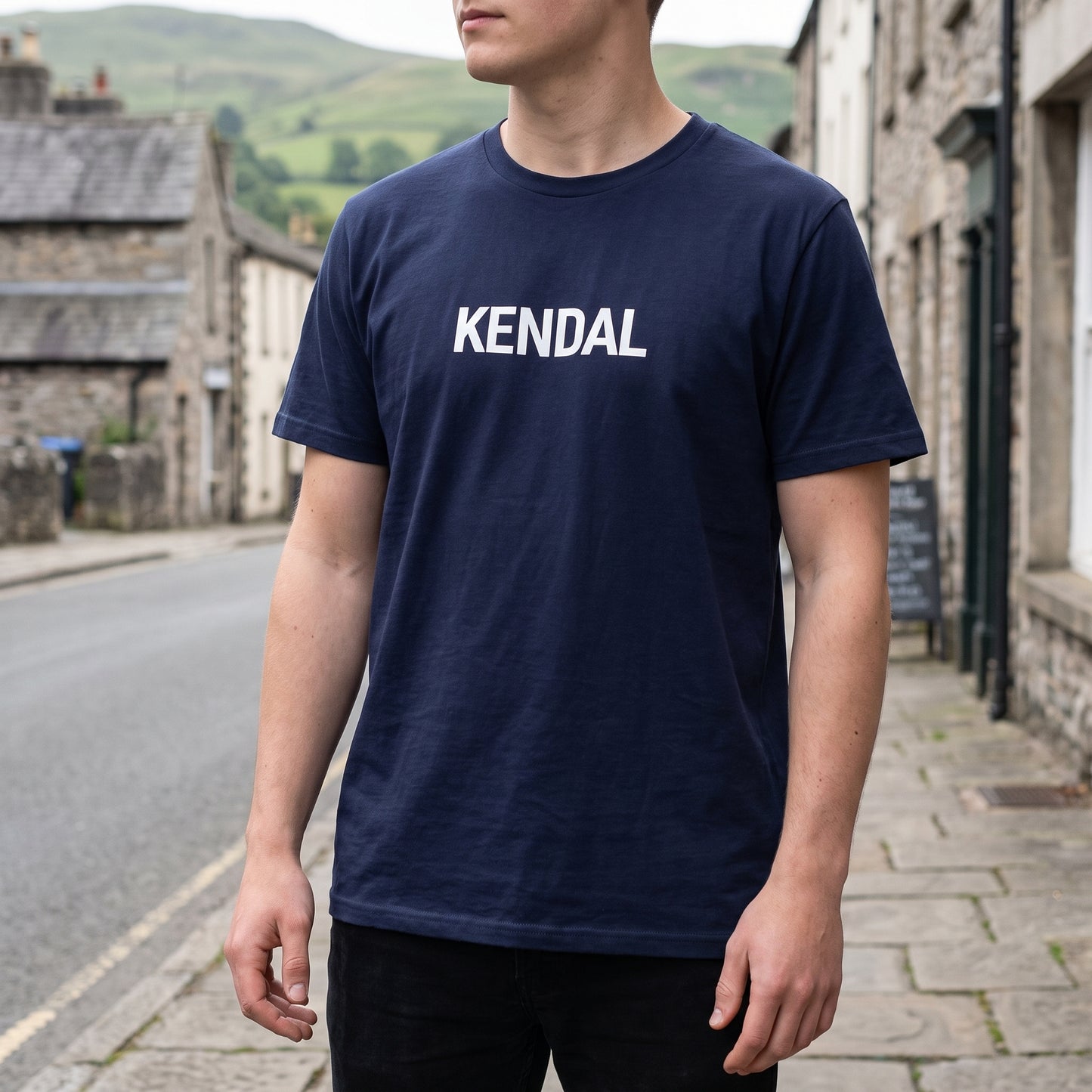 Kendal — Navy Tee