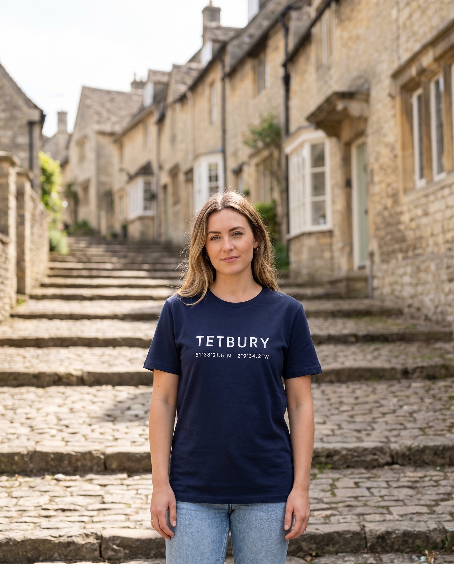 Tetbury — Coordinates Navy Tee