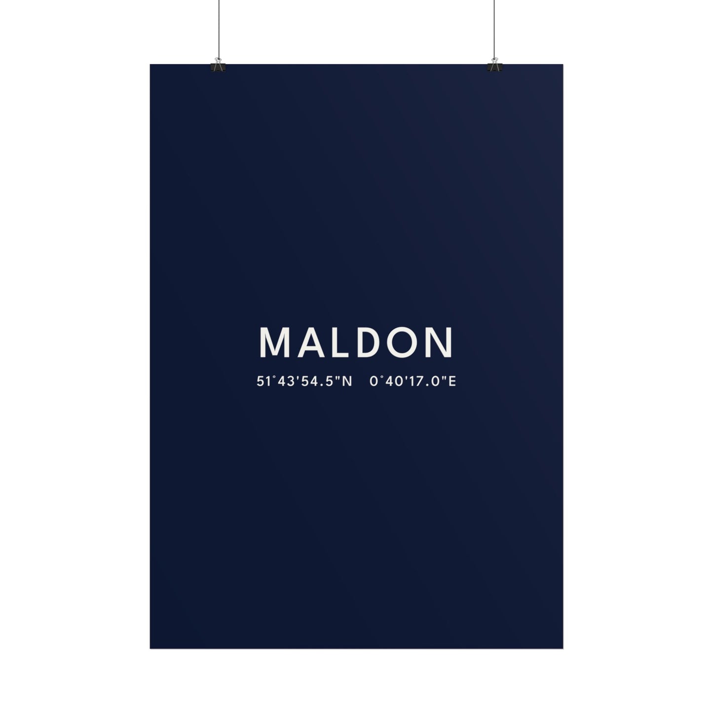 MALDON — Coordinates Print