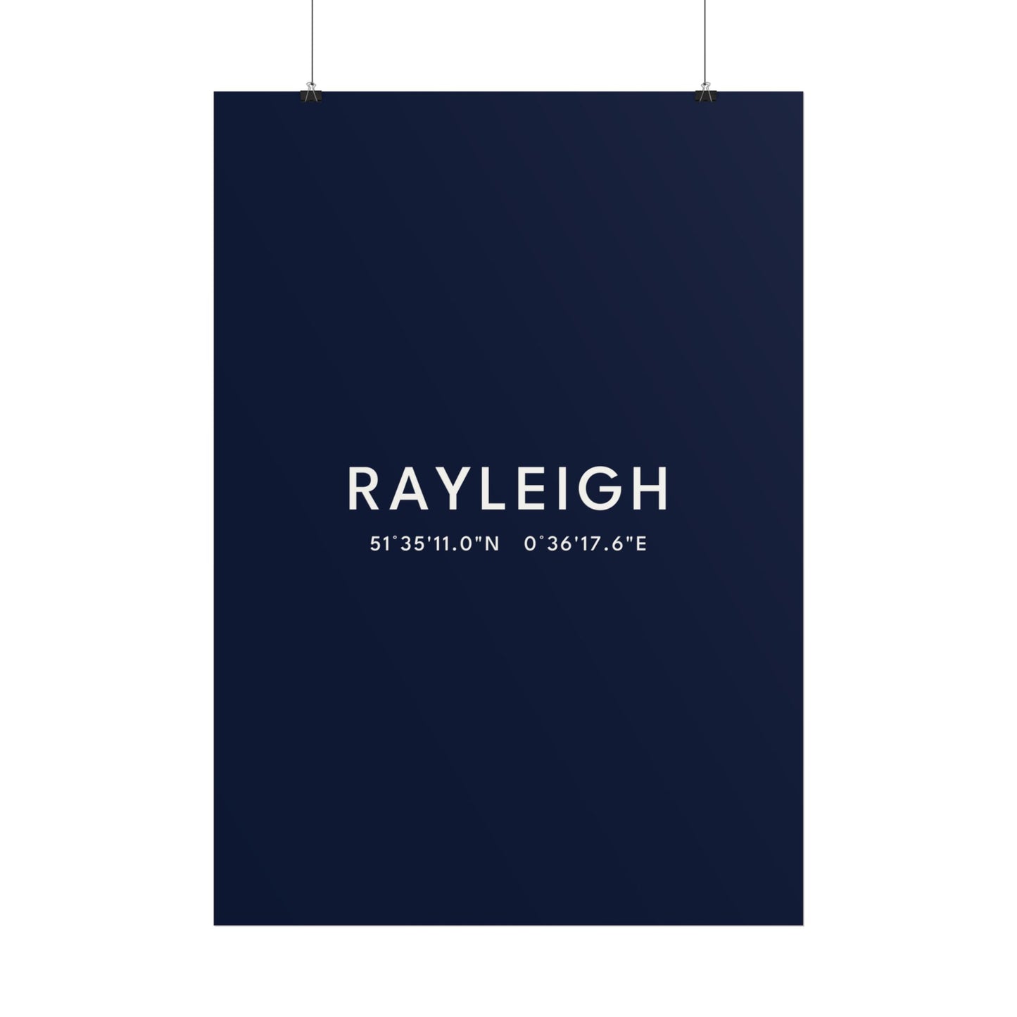 RAYLEIGH — Coordinates Print