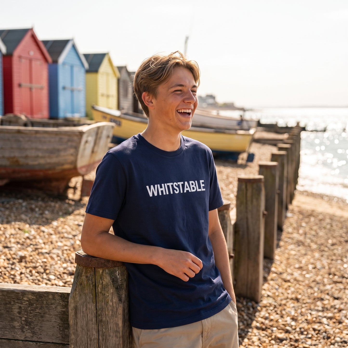 Whitstable — Navy Tee
