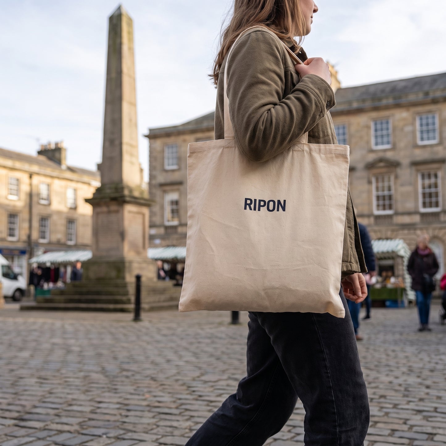 Ripon — Natural Tote