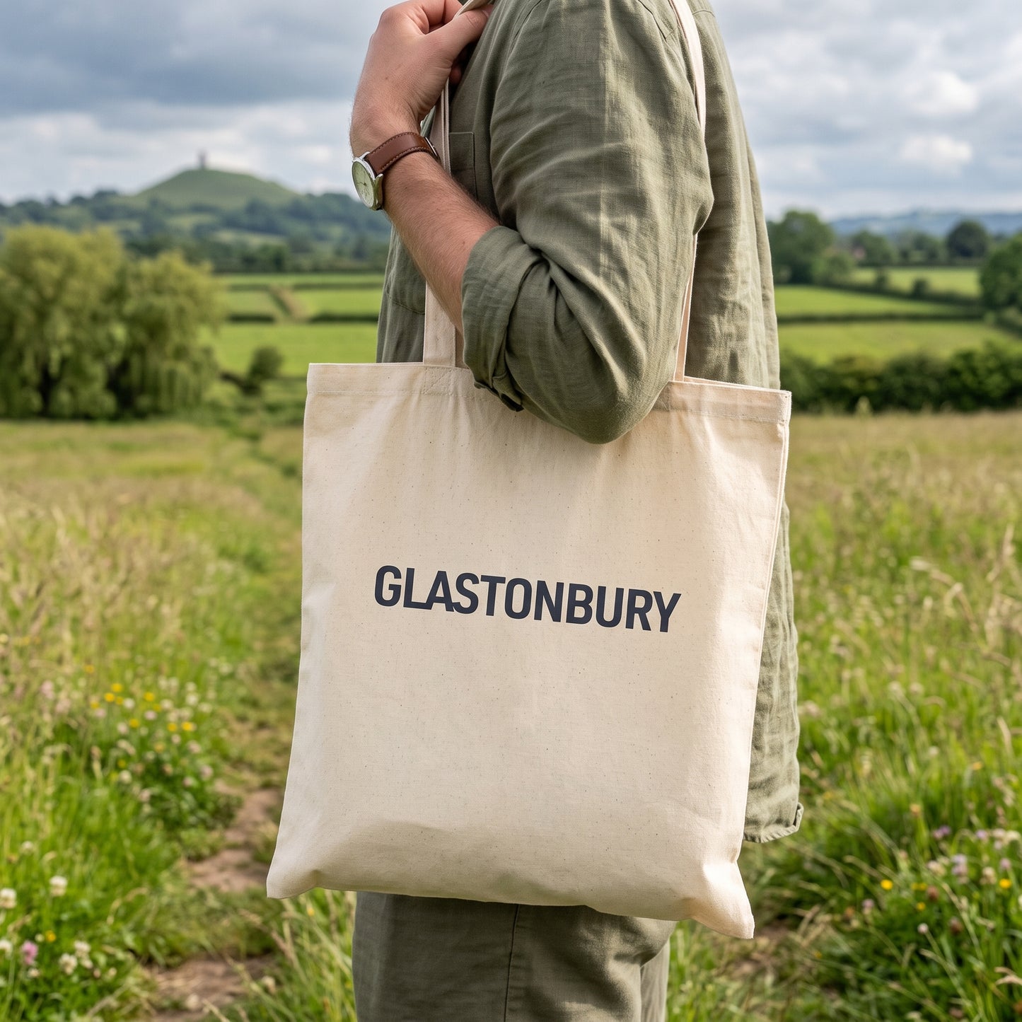 Glastonbury — Natural Tote