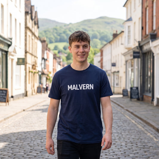 Malvern — Navy Tee