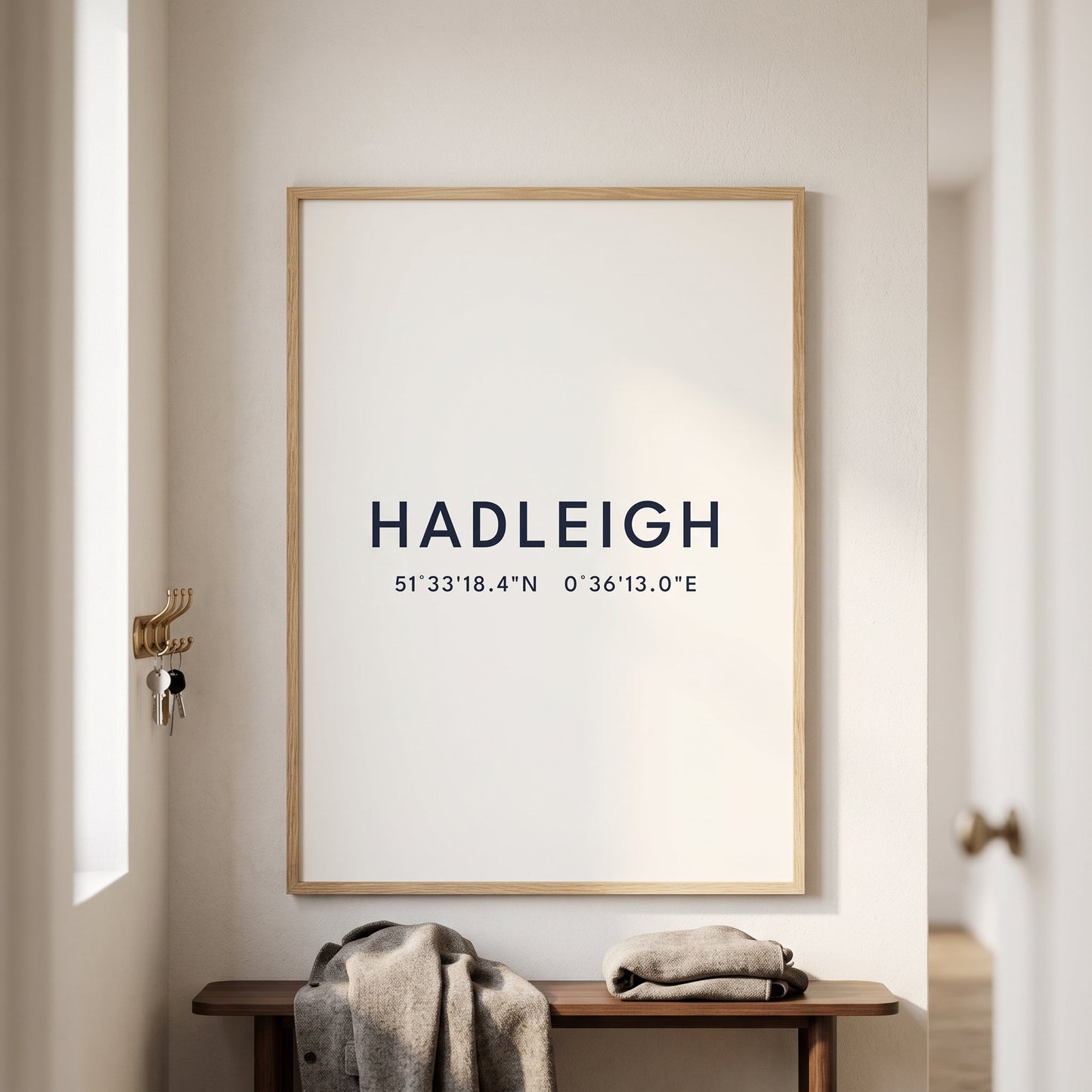Hadleigh — Coordinates Print (White)