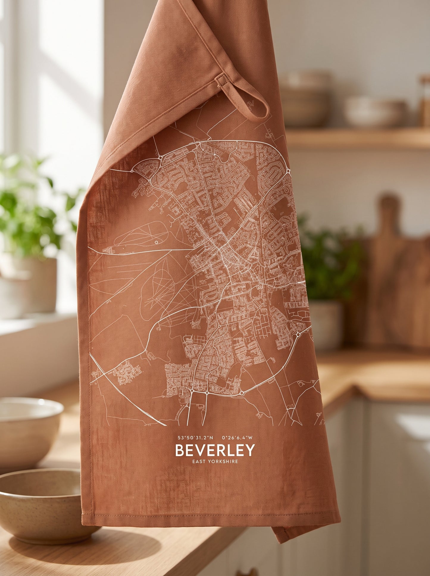 Beverley — Map Tea Towel