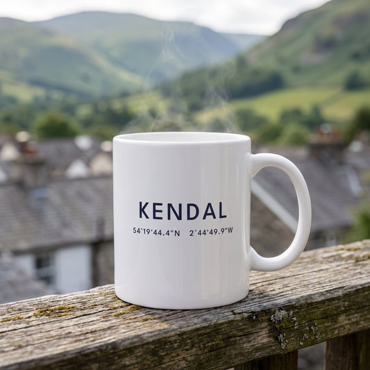 Kendal — Coordinates Ceramic Mug