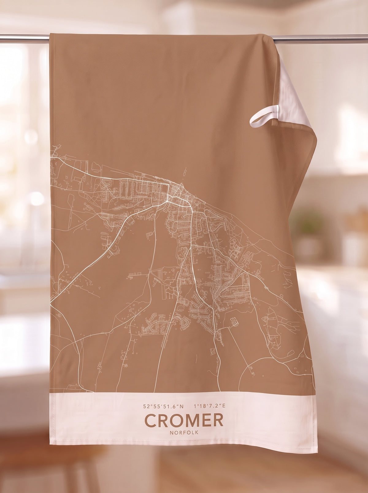 Cromer — Map Tea Towel