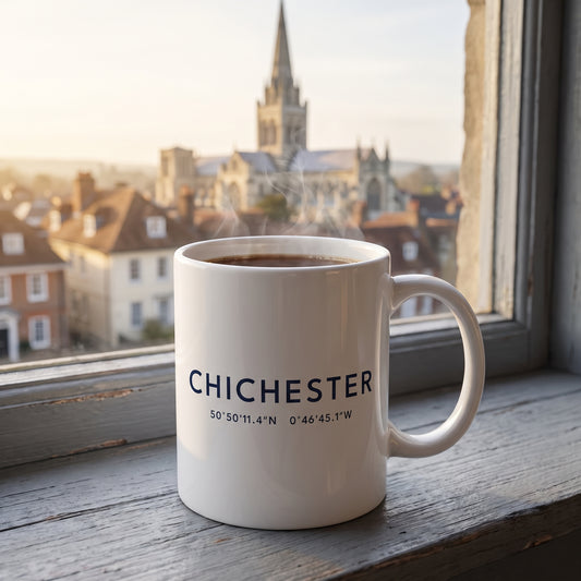 Chichester — Coordinates Ceramic Mug