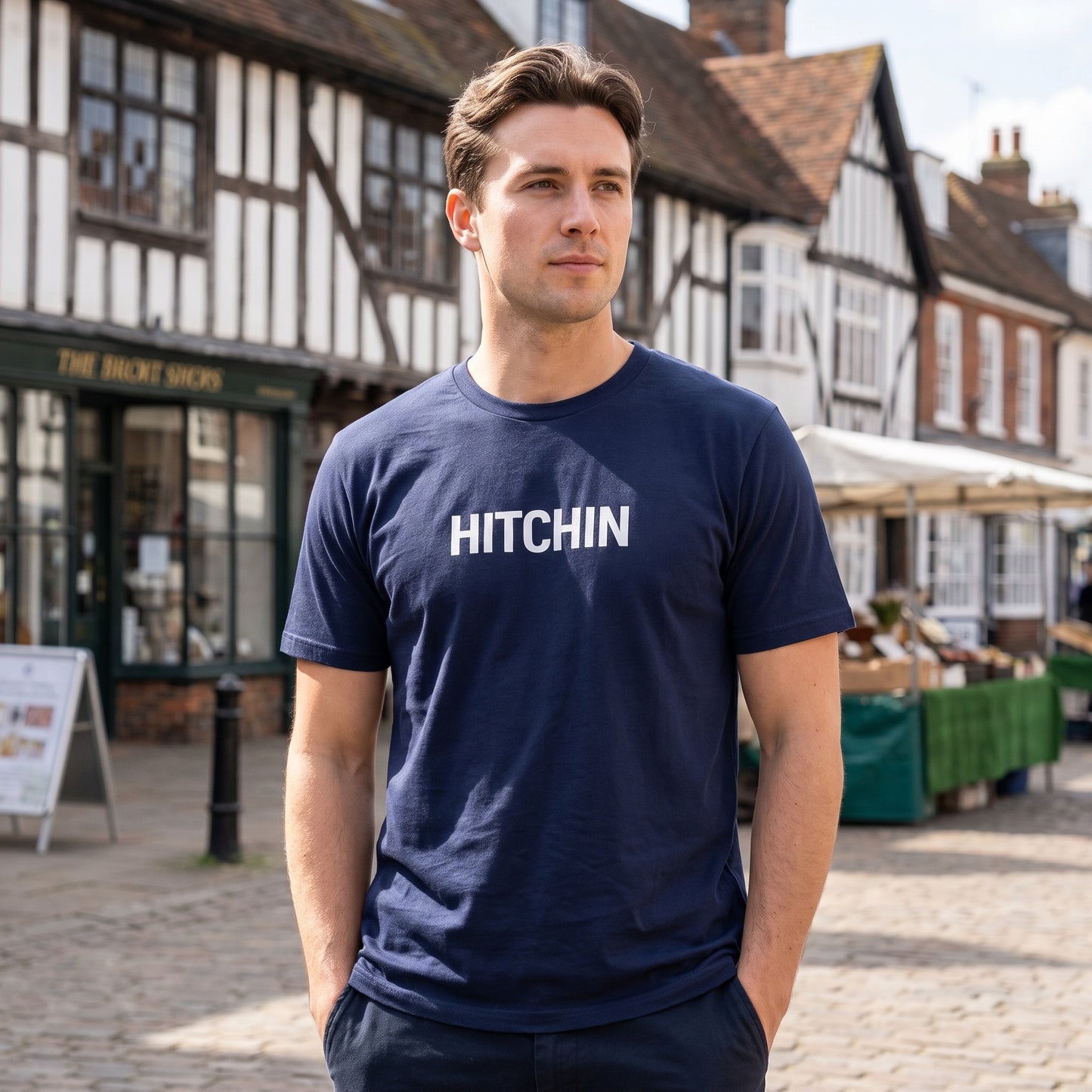 Hitchin — Navy Tee