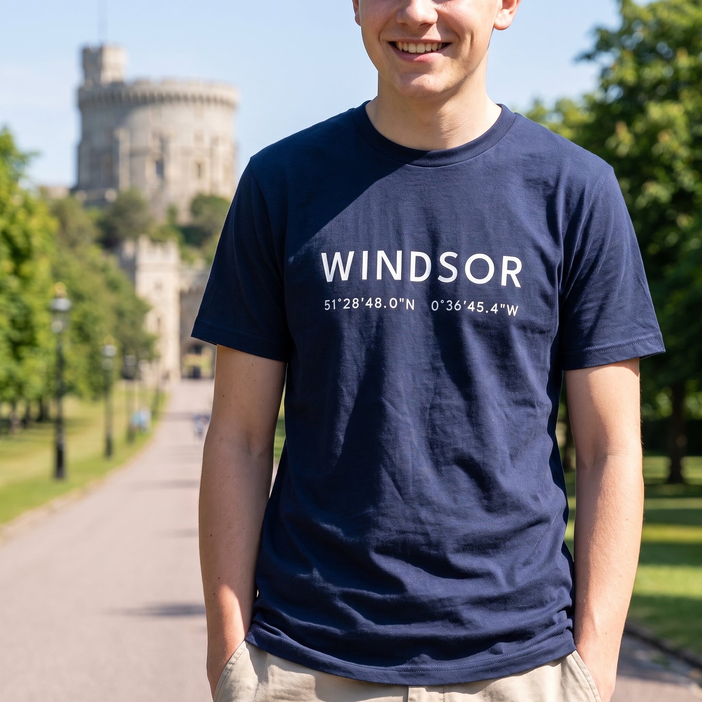 Windsor — Coordinates Navy Tee