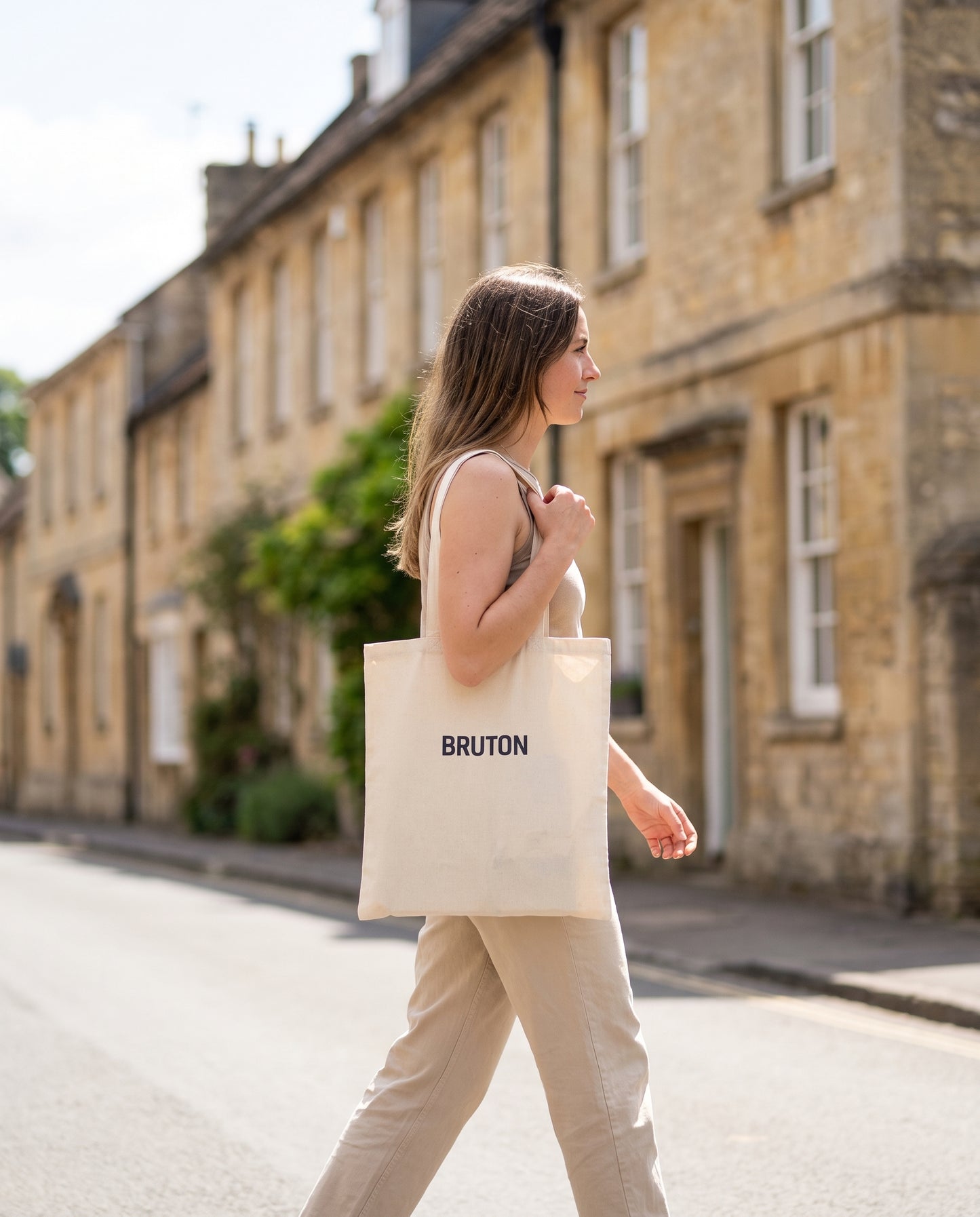 Bruton — Natural Tote