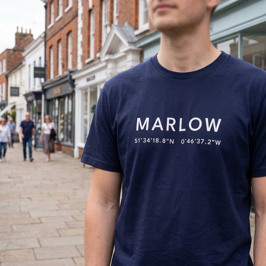Marlow — Coordinates Navy Tee