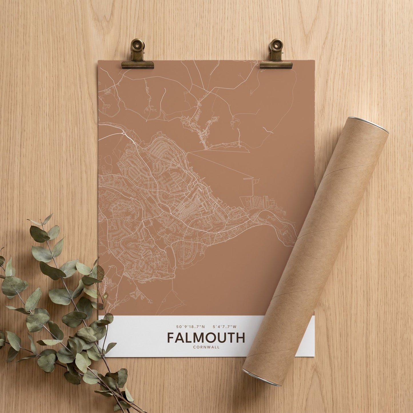 Falmouth — Map Print