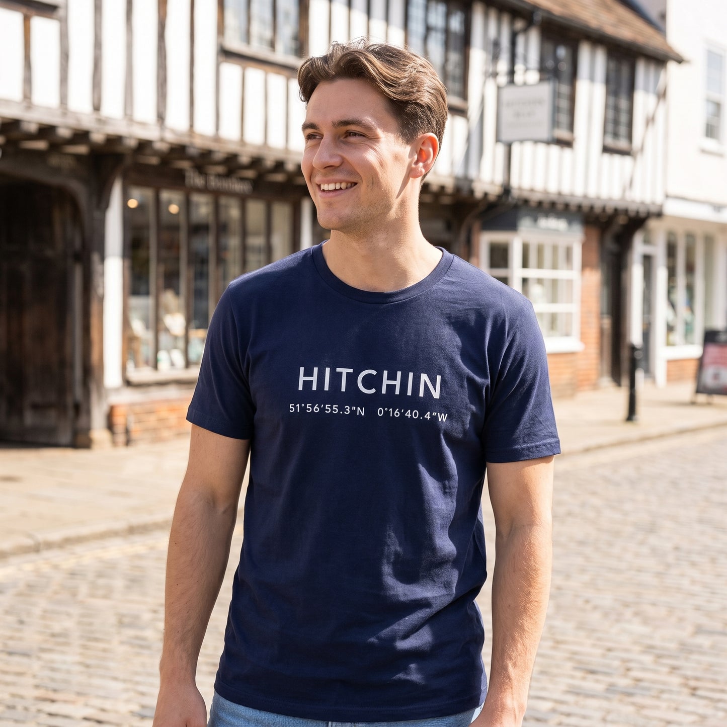 Hitchin — Coordinates Navy Tee