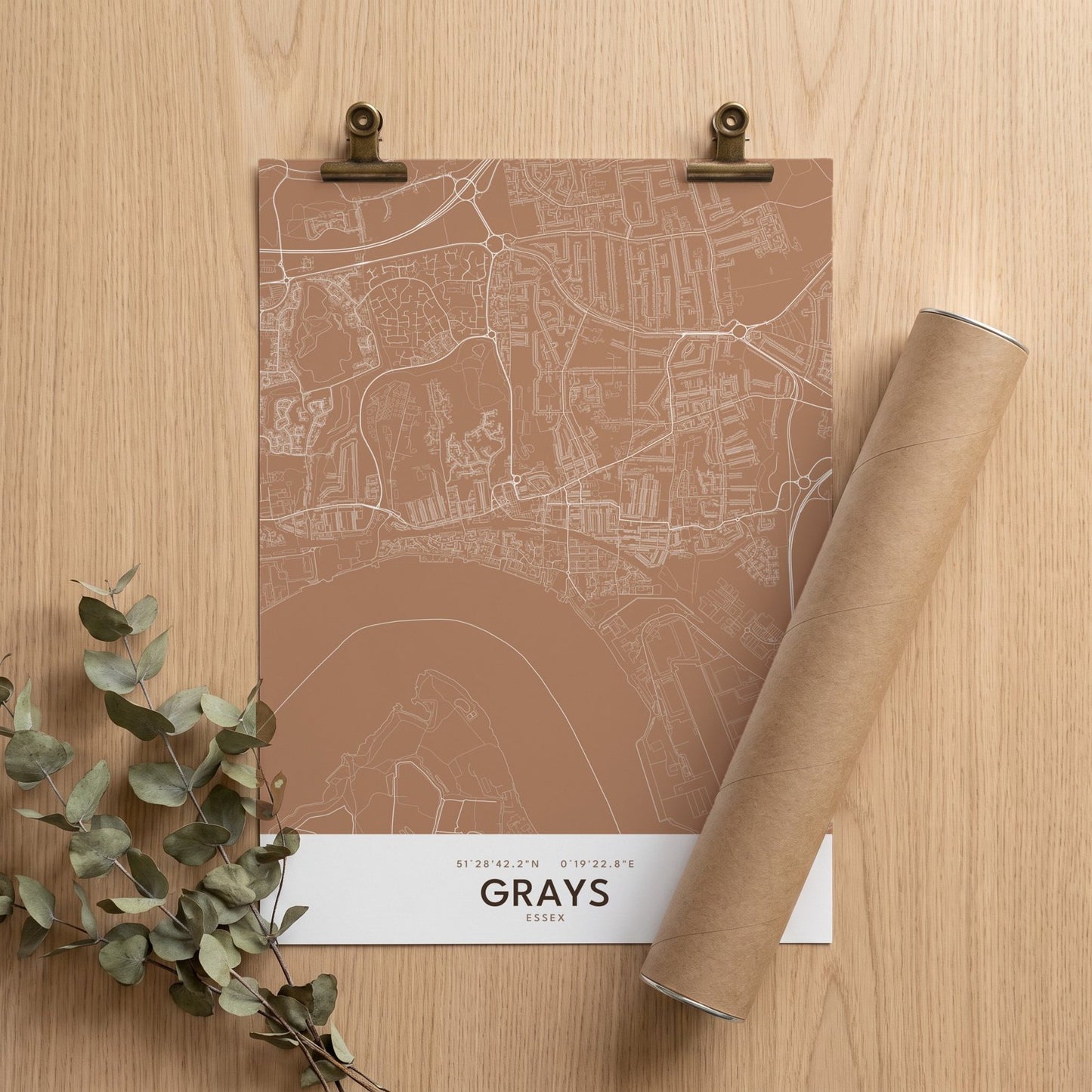 Grays — Map Print
