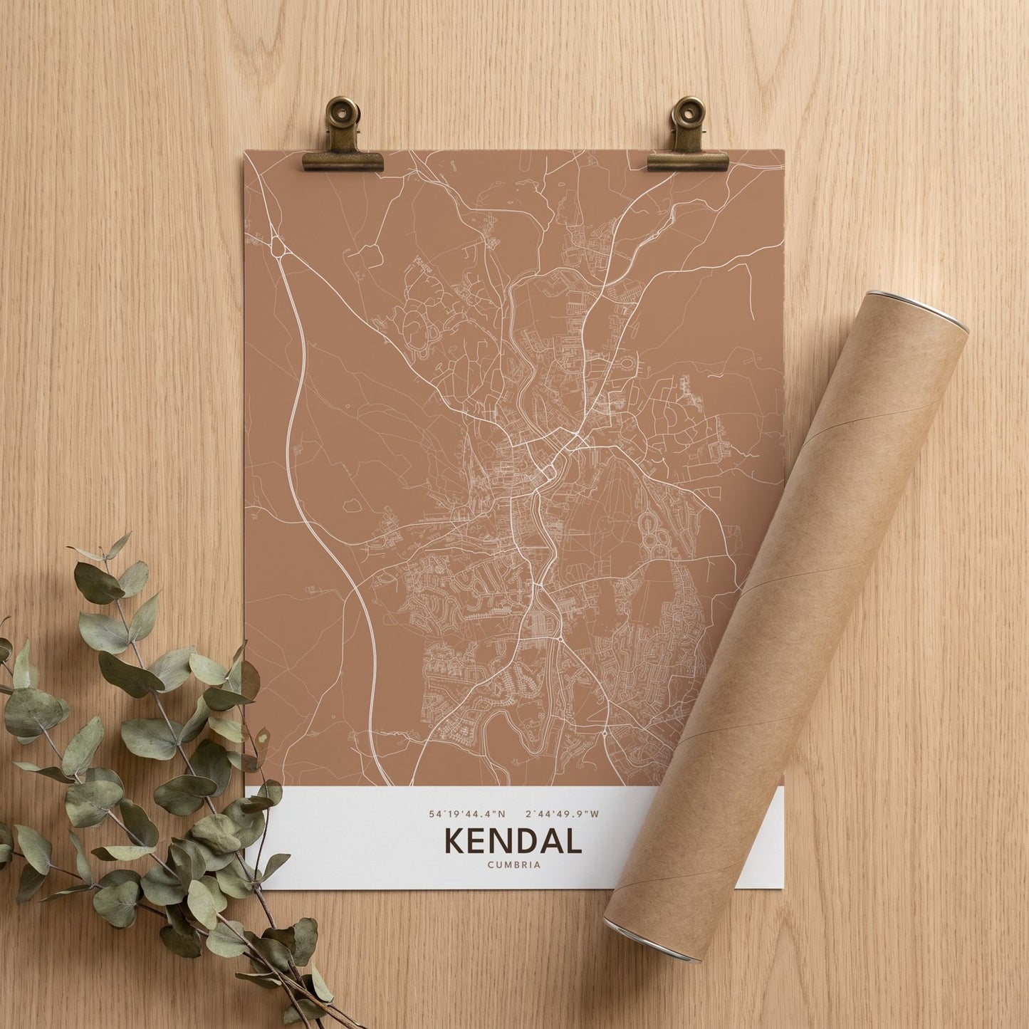 Kendal — Map Print