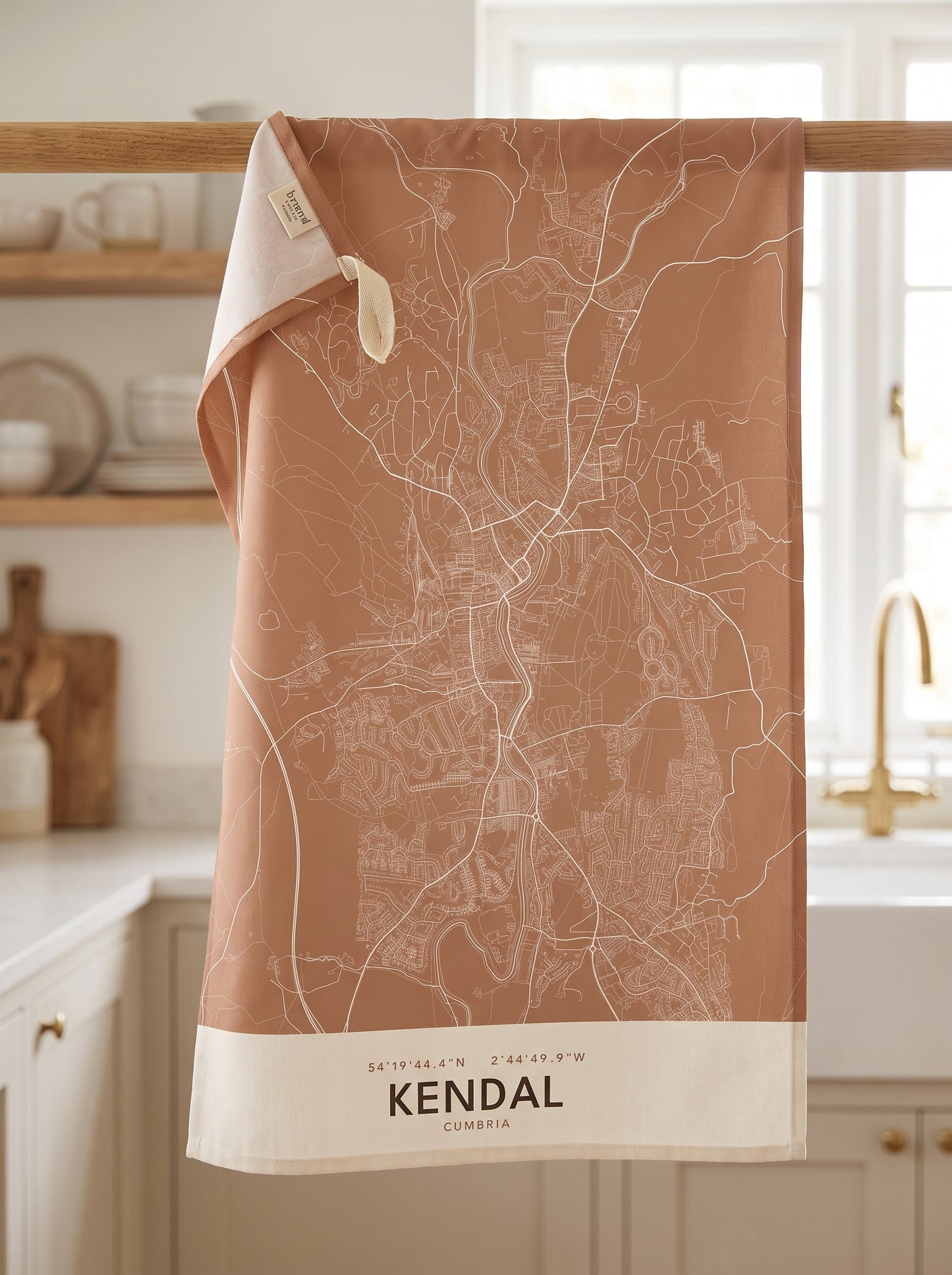 Kendal — Map Tea Towel