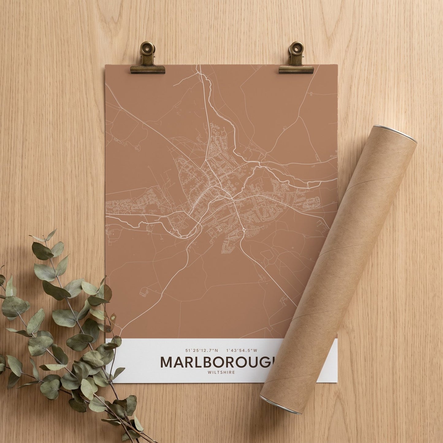 Marlborough — Map Print