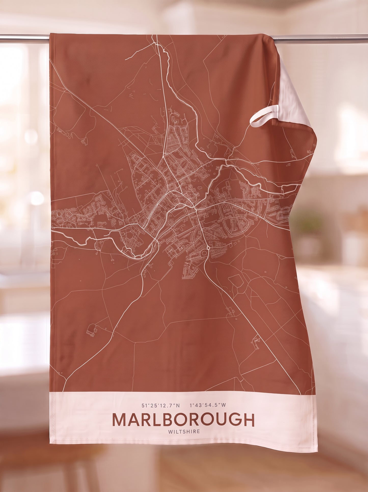 Marlborough — Map Tea Towel