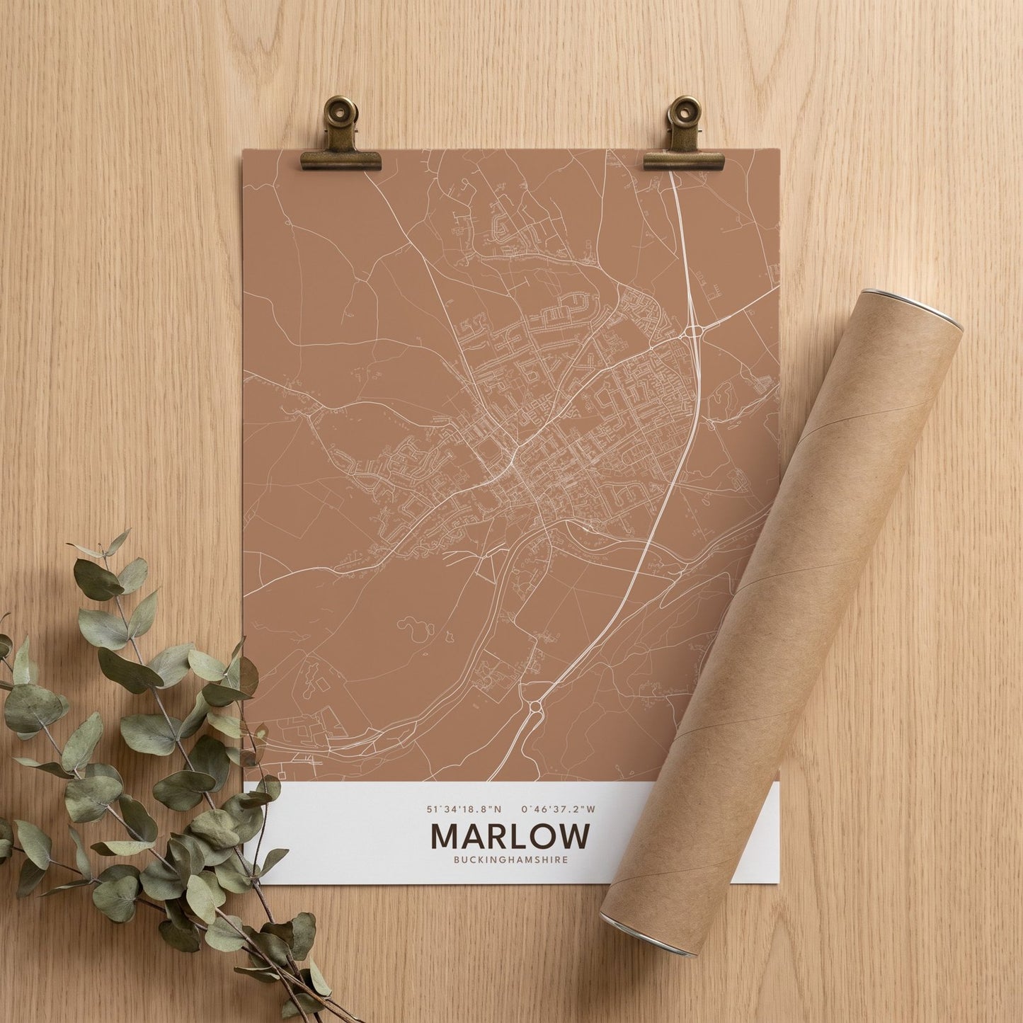 Marlow — Map Print
