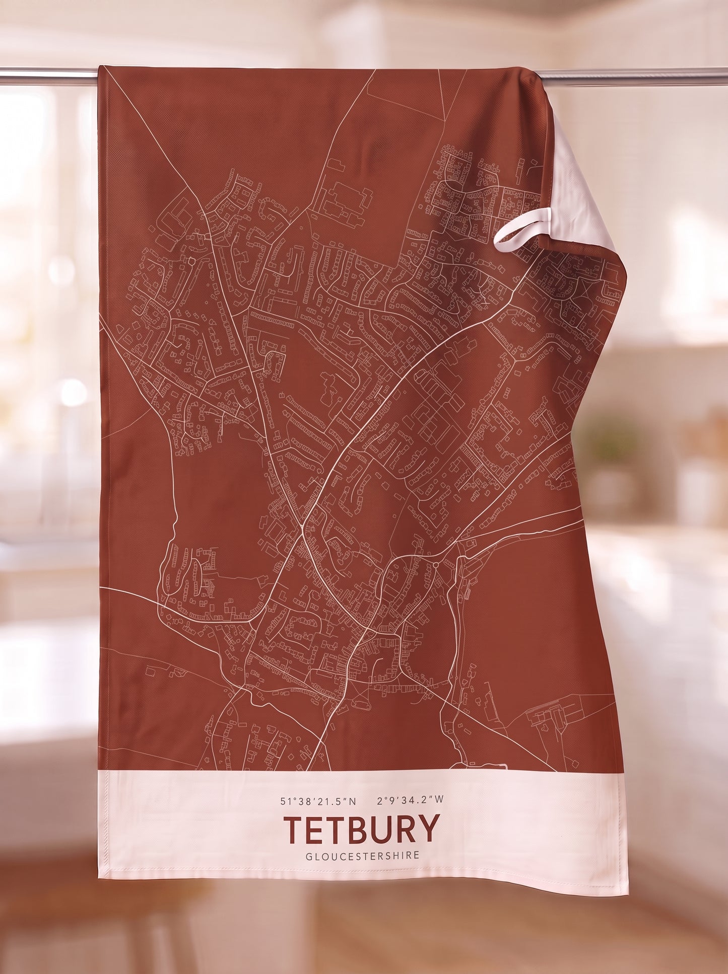 Tetbury — Map Tea Towel