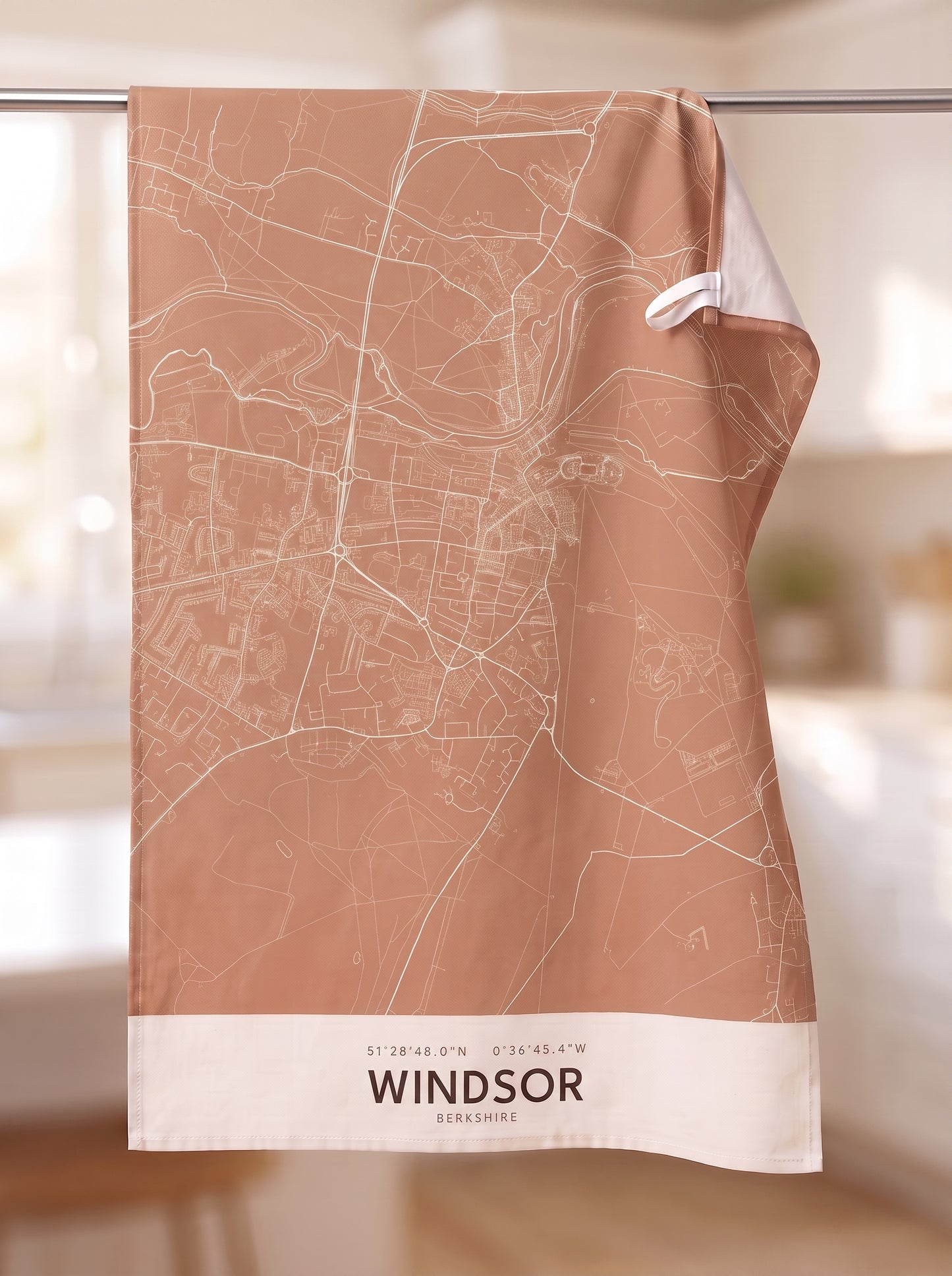 Windsor — Map Tea Towel
