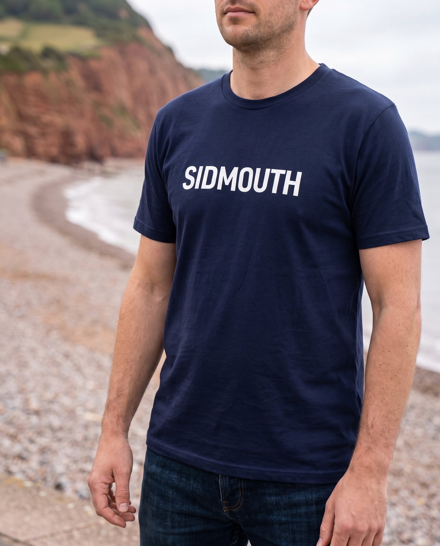 Sidmouth — Navy Tee