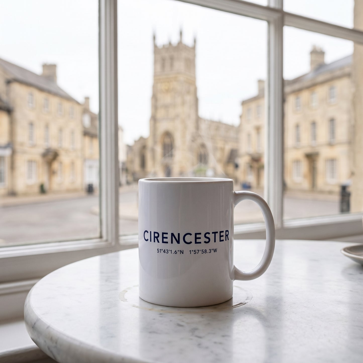 Cirencester — Coordinates Ceramic Mug